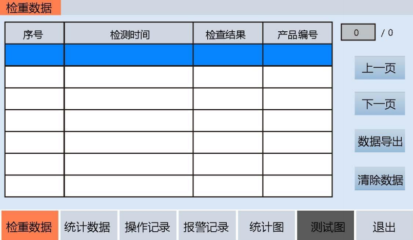 自動檢重秤的基本開機操作